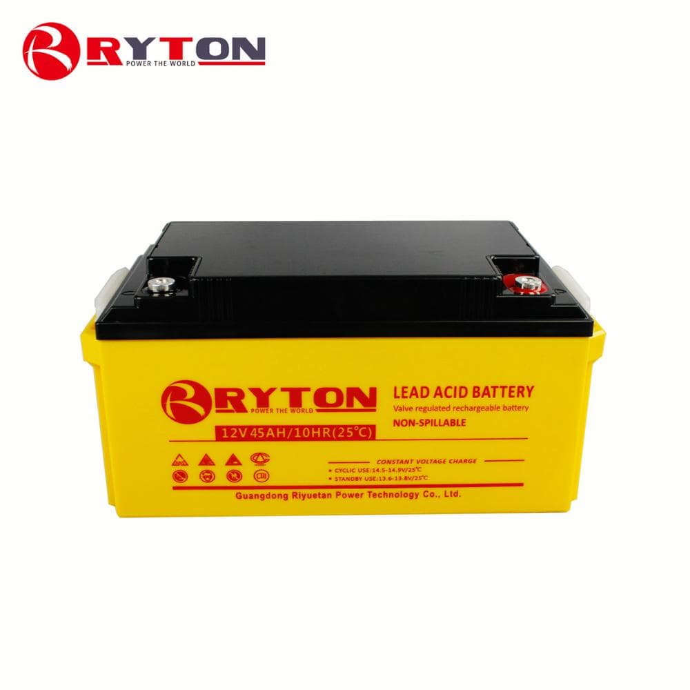 12V 45AH Rechargeable Deep Cycle Lead Acid Storage Battery